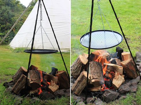 Campfire Tripod Grill